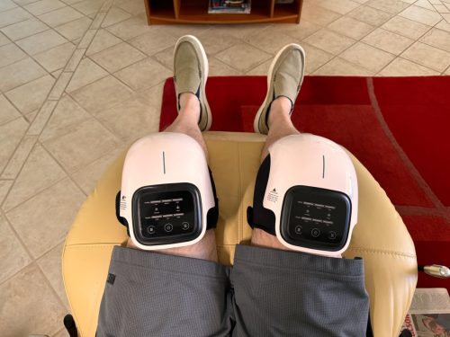 Knee Recovery Heat and Vibrate Massager photo review