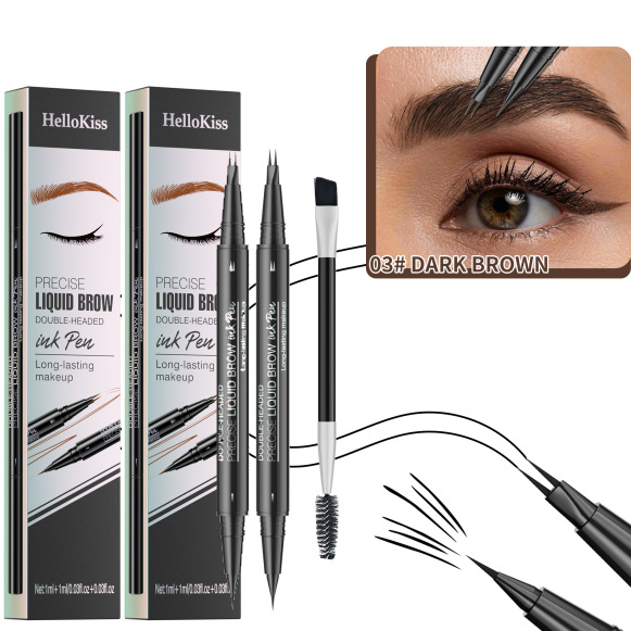 double pack dark brown eye brow